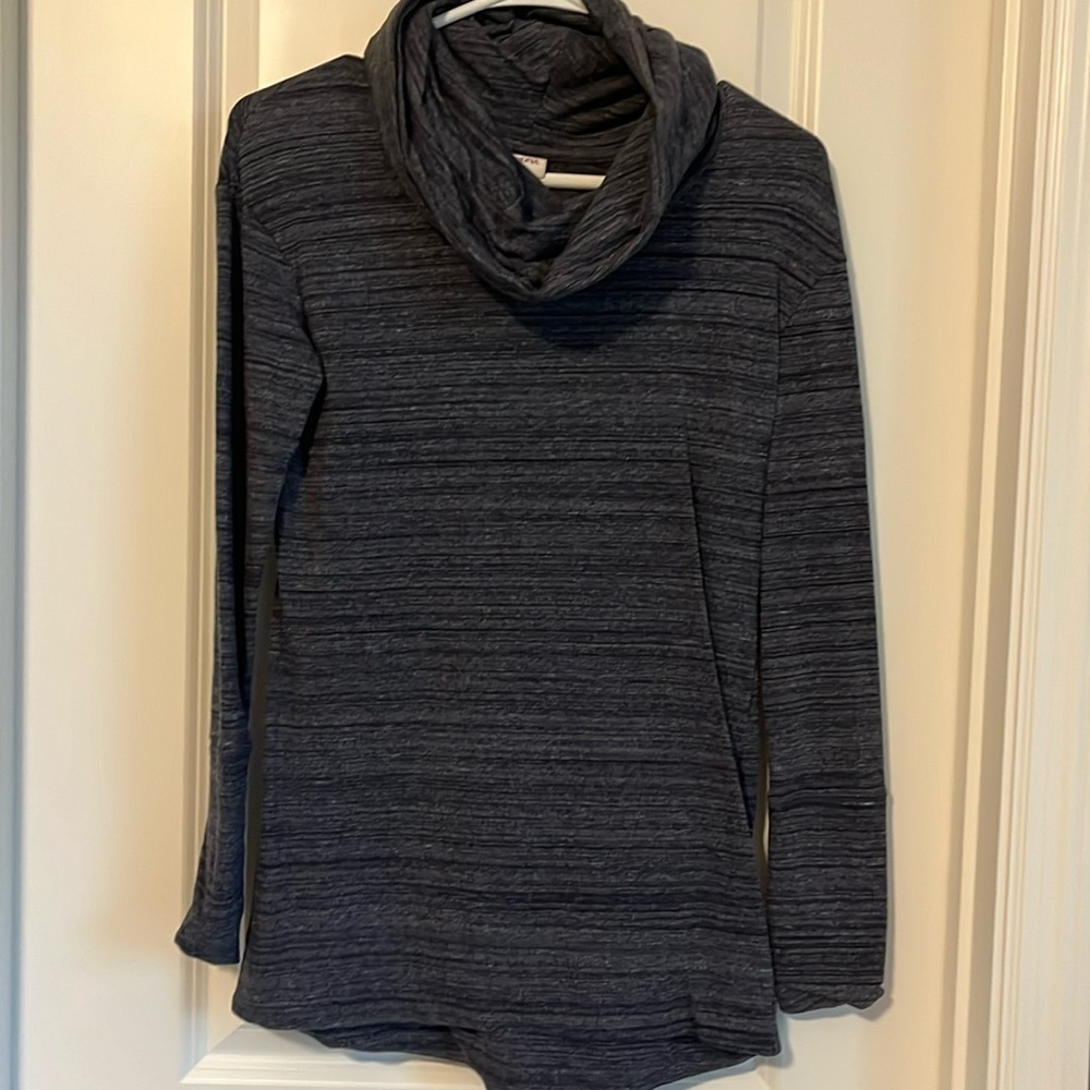 Merona navy blue cowl neck sweatshirt